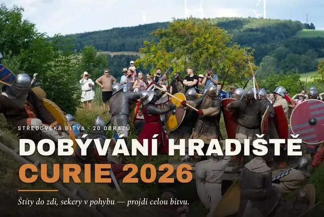 Dobývání hradiště Curie 2026